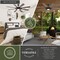 Vaxcel Burlington 68-in Bronze Farmhouse Windmill Indoor Outdoor Ceiling Fan with LED Light Kit and Remote F0092 - alternate 9
